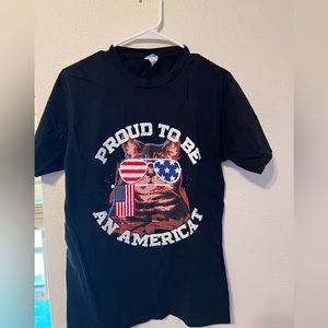 Proud to be an Americat t shirt USA
